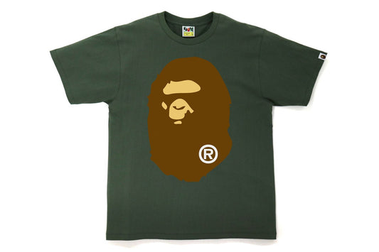 Bape Big Ape Head Tee Olive