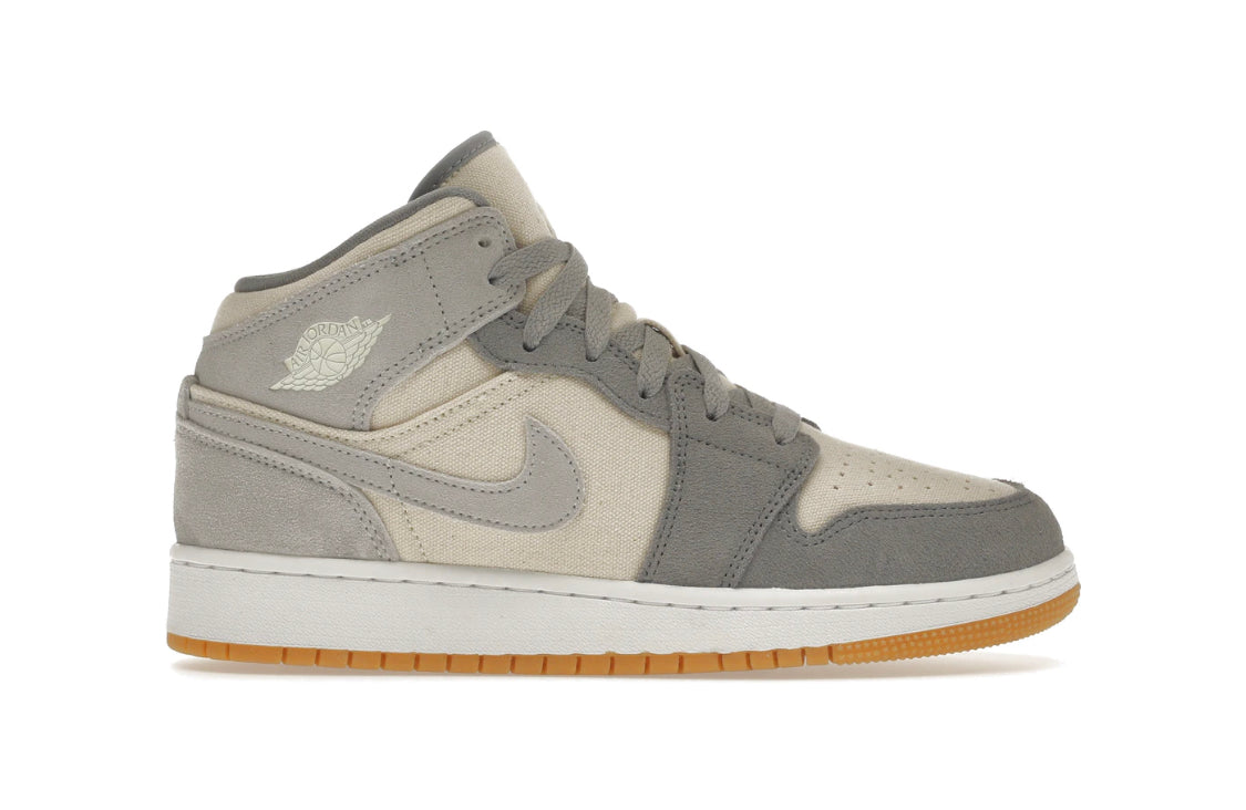 Jordan 1 Mid Coconut Milk (Youth)