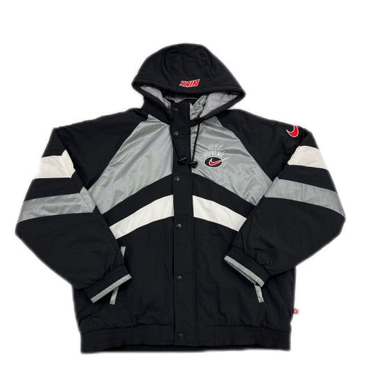 Supreme Nike Hooded Sport Jacket Silver
