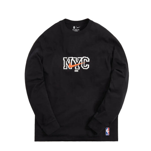 Kith Nike For New York Knicks L/S Tee Black