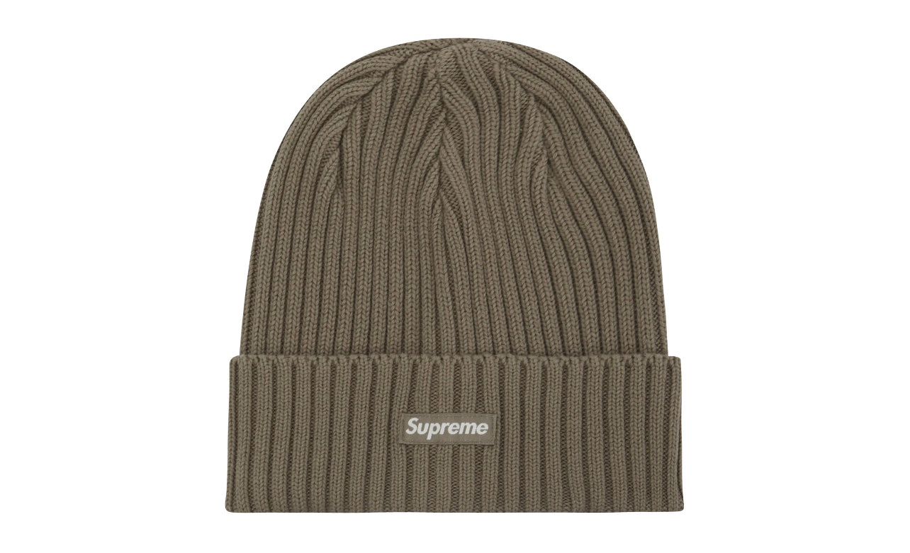 Supreme Overdyed Beanie Taupe