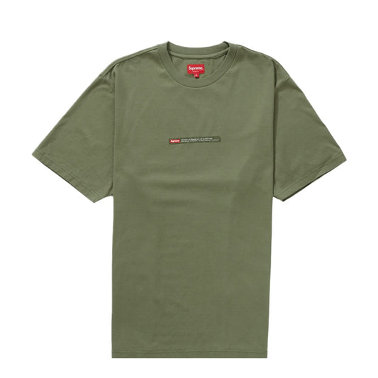 Supreme Property Label Top Olive