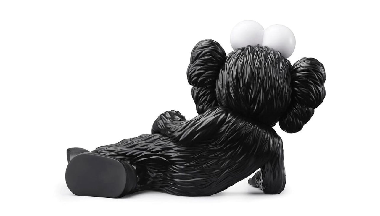 Kaws Time Off Vinyl Figure Black