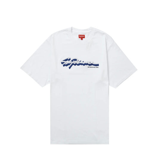 Supreme Shadow Script S/S Top White