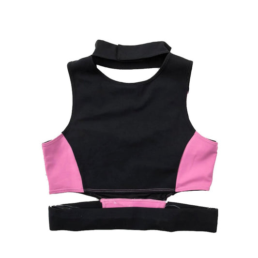 Nike x Ambush Crop Top Magic Flamingo Black