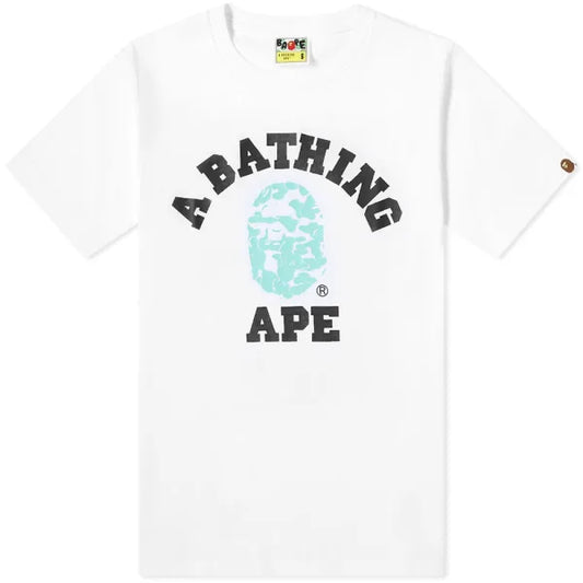 Bape Glow In The Dark Camo College Tee