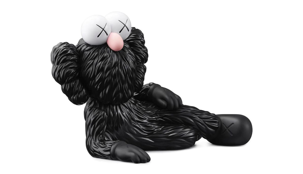 Kaws Time Off Vinyl Figure Black