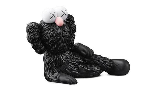 Kaws Time Off Vinyl Figure Black