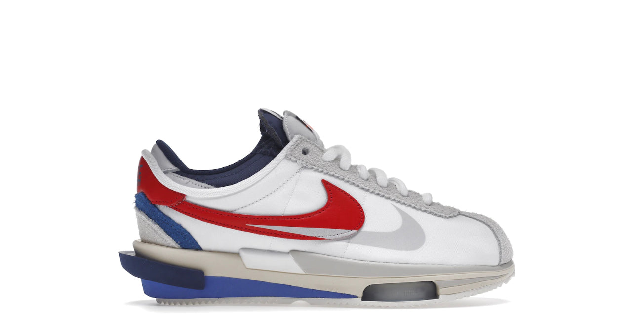 Nike Zoom Cortez SP Sacai White University Red Blue (Men’s)