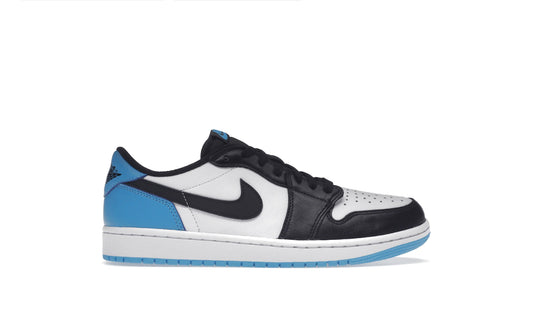 Jordan 1 Retro Low OG Black Dark Powder Blue (Men’s)