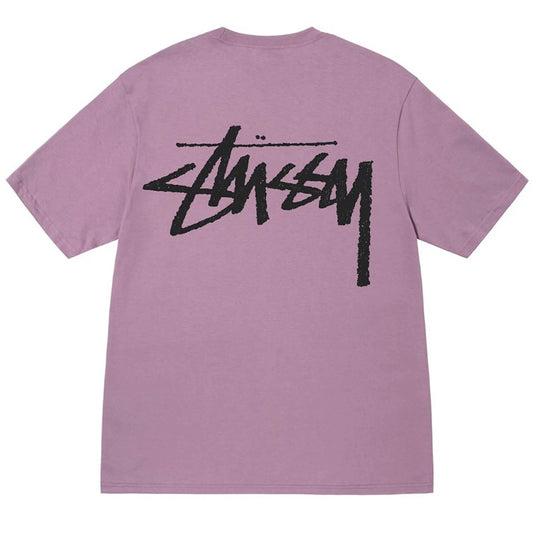 Stussy Big Stock Tee Orchid