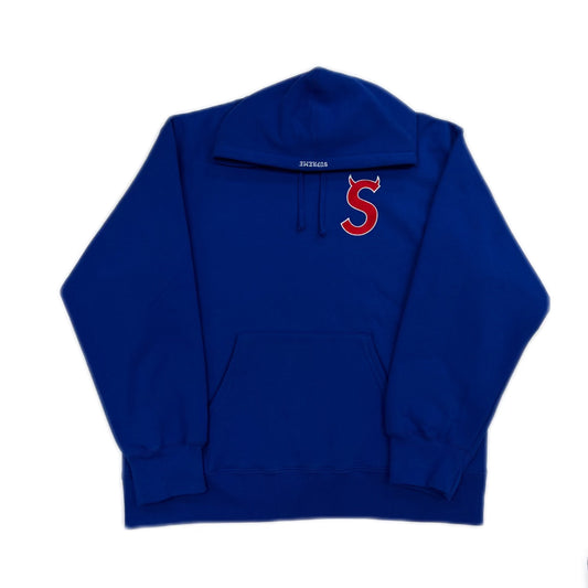 Supreme S Logo Hooded Sweatshirt Royal