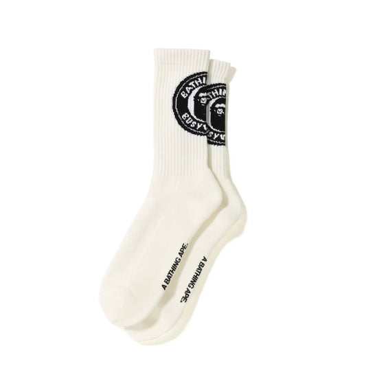 Bape BWS Socks White