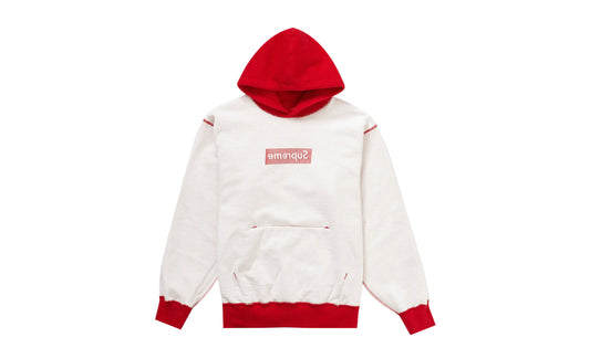 Supreme Inside Out Box Logo Hooded Sweatshirt Red