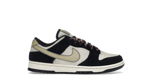 Nike Dunk Low LX Black Suede Team Gold (Women’s)