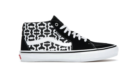 VANS Skate Grosso Mid Supreme Monogram S Logo Black