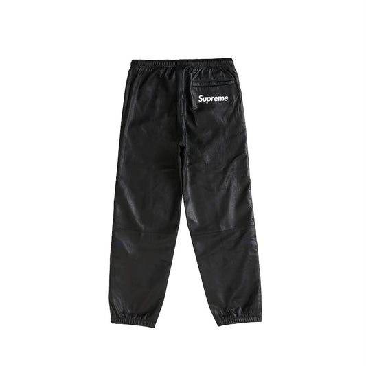 Supreme Nike Leather Warm Up Pant Black