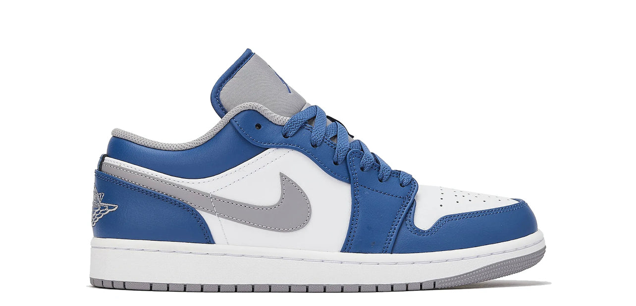 Jordan 1 Low True Blue (Youth)