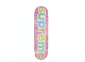 Supreme Candy Hearts Skateboard Deck Pink