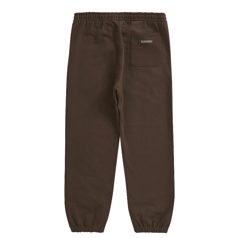 Supreme S Logo Sweatpants Brown