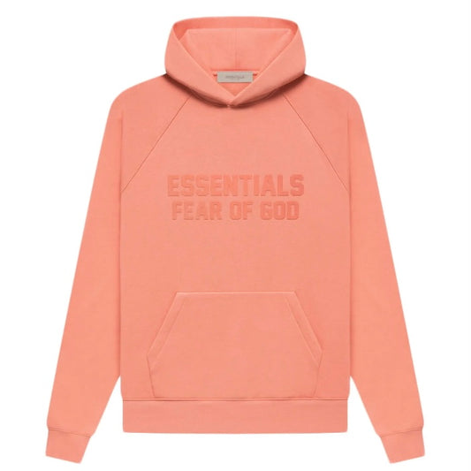 Fear Of God Essentials Hoodie Coral