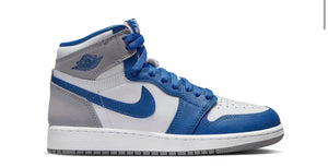 Jordan 1 Retro High OG True Blue (Youth)
