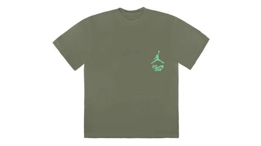 Travis Scott Jordan Cactus Jack Highest T Shirt Olive