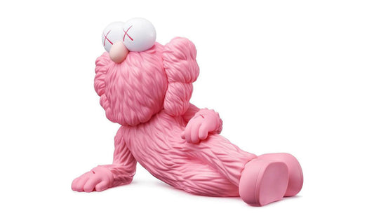 Kaws Time Off Vinyl Figure Pink