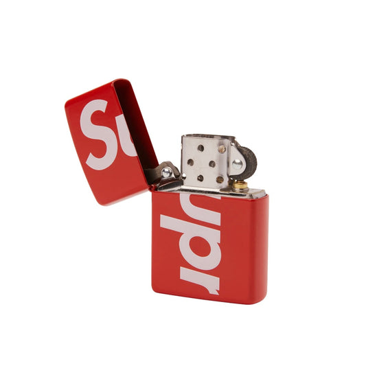 Supreme Logo Zippo Red