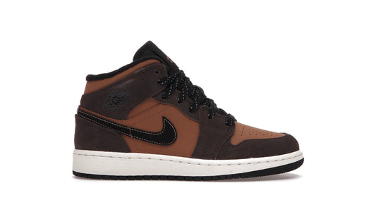 Jordan 1 Mid Chocolate (Youth)
