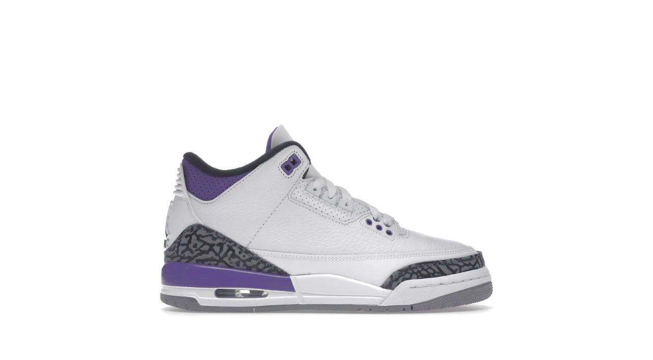 Jordan 3 Retro Dark Iris (Youth)