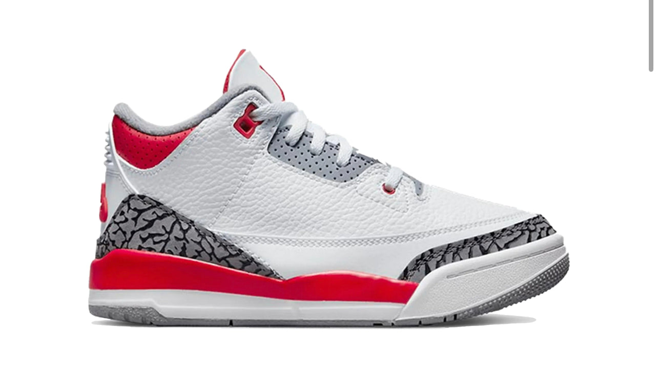 Jordan 3 Retro Fire Red (PS)