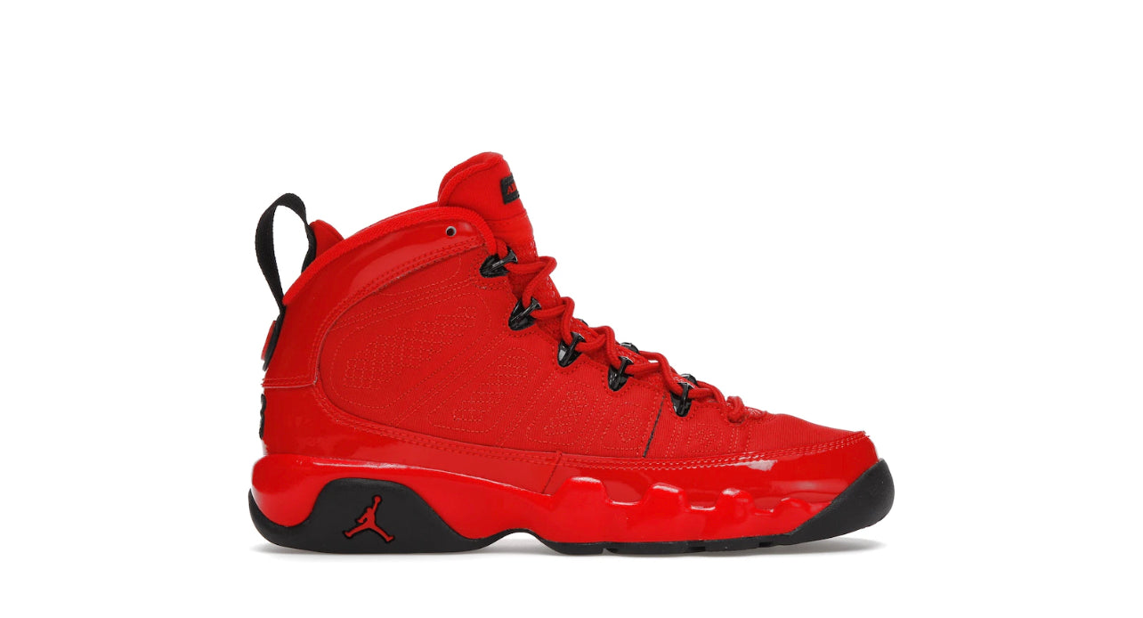 Jordan 9 Retro Chile Red (Youth)